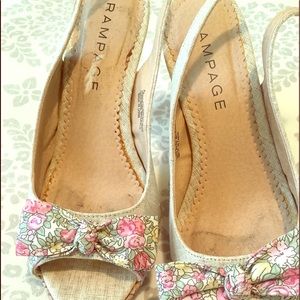 Rampage high heel sandals